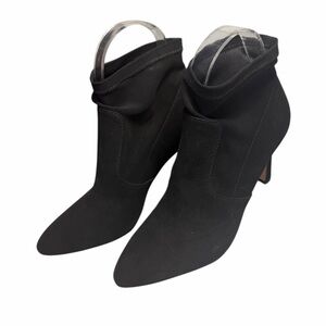 ANTONIO MELANI Suzon Black Ankle Pointed Toe Booties 6M